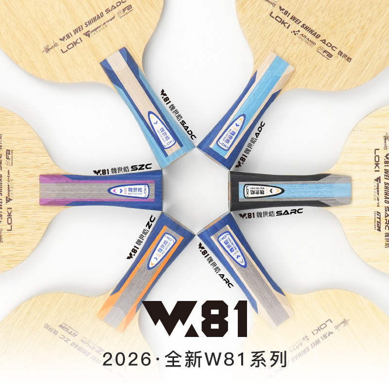 LOKI W81 Series Wei Shihao, Pa - Table Tennis Racket reseña y precio
