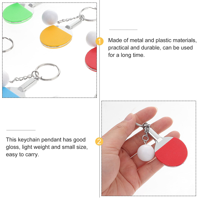 30 Uds Mini llavero de raqueta - Table Tennis Db reseña y precio